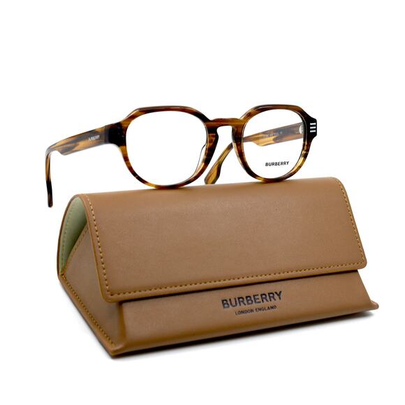 BURBERRY BE2386 4096 BROWN AUTHENTIC MEN'S EYEGLASSES - Picture 1 of 11